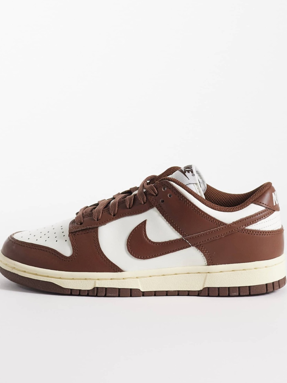 NIKE -  Dunk Low in Brown/White - Women’s US Size 8